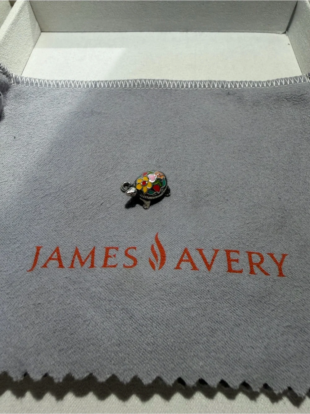 James Avery classic turtle